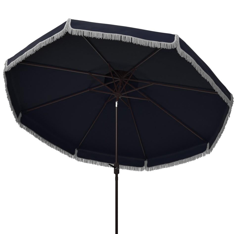 Milan Fringe 9ft Double Top Crank Umbrella