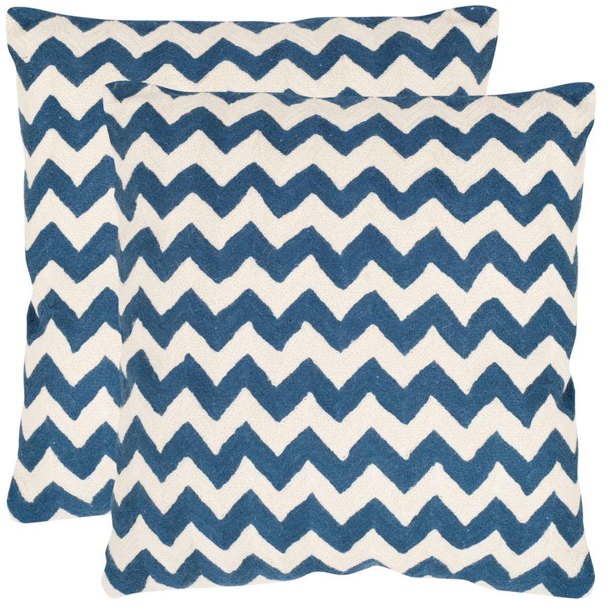 Striped Tealea Pillow