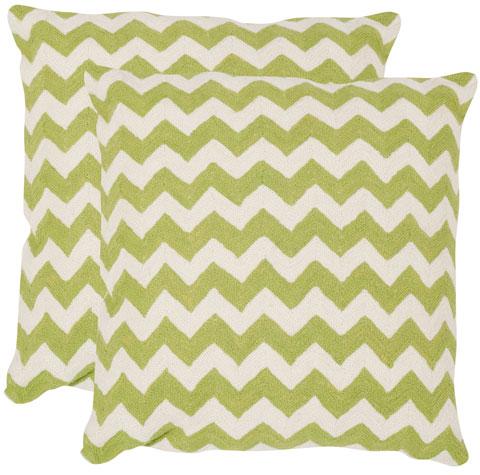 Striped Tealea Pillow