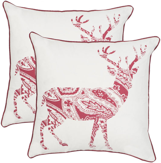 Paisley Reindeer Pillow