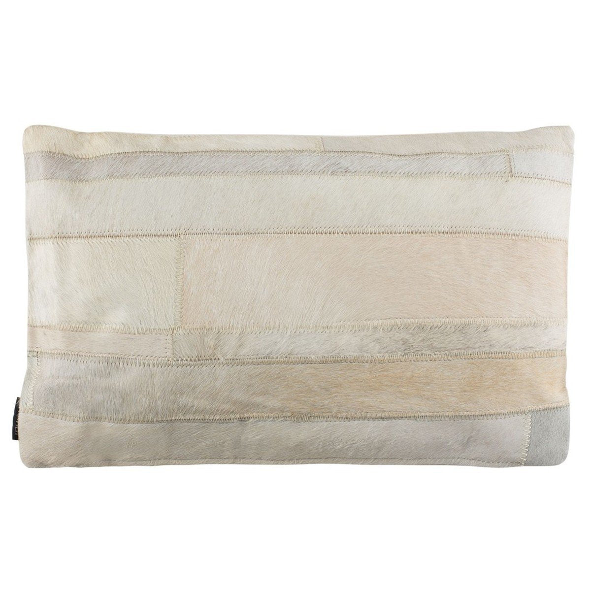 Ruled Cowhide Pillow