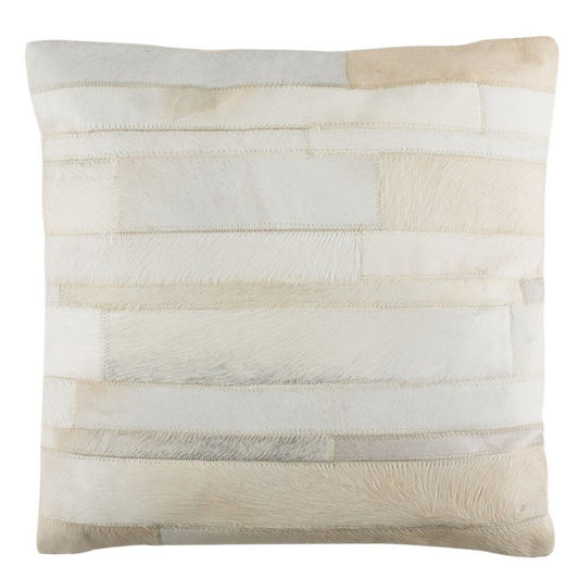 Ruled Cowhide Pillow
