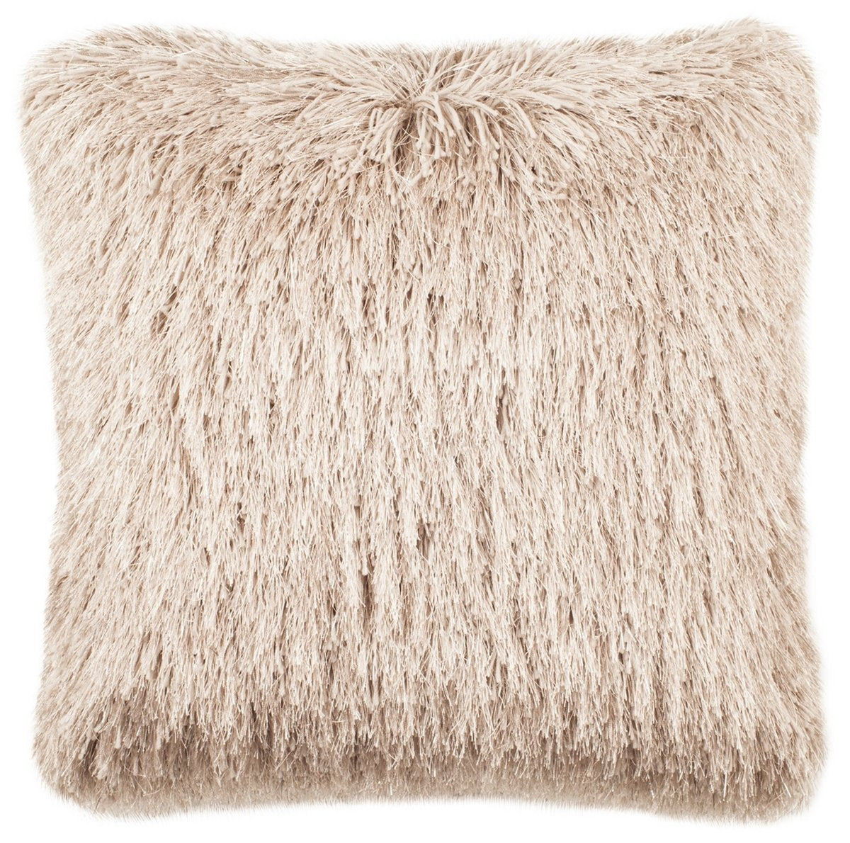 Shag Modish Metallic Pillow