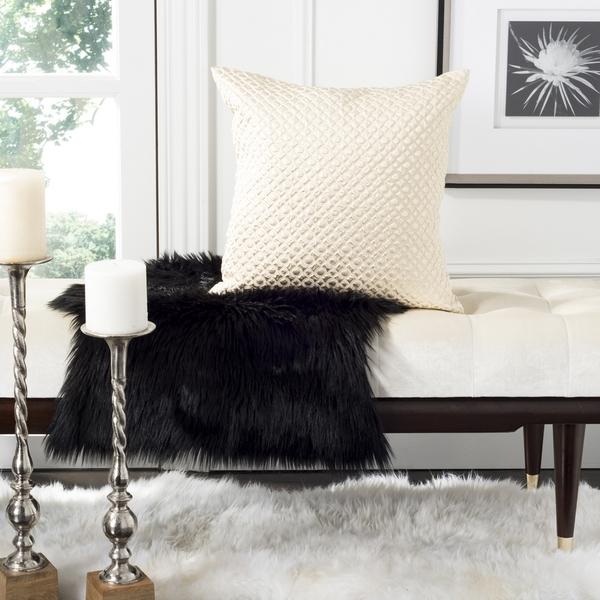 Stassie Metallic Textured Pillow