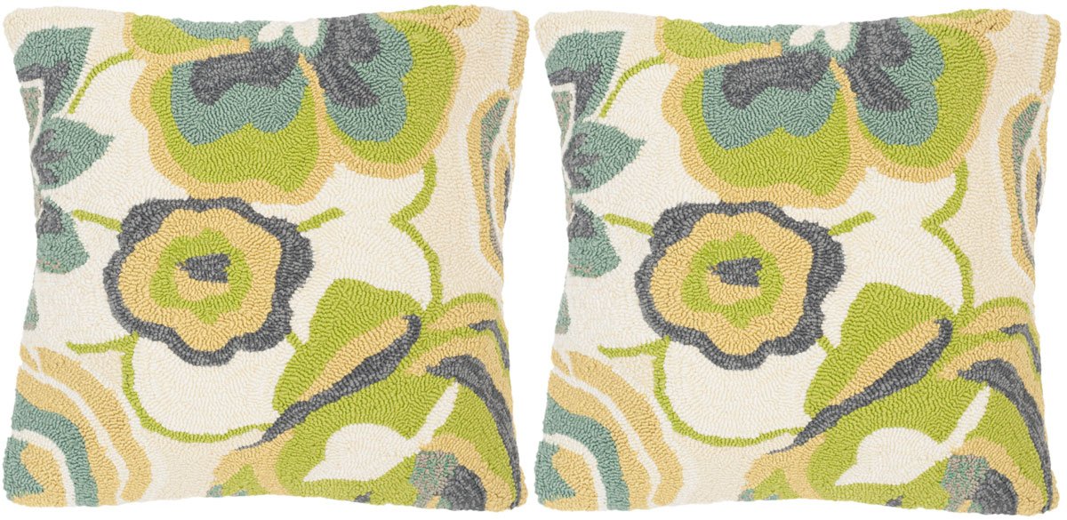 Jacobean Floral Pillow