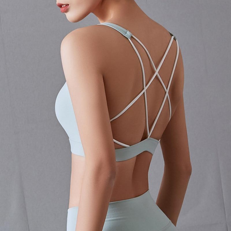 Astoria LUXE Open-Back Max Support Sports Bra - Soft Mint