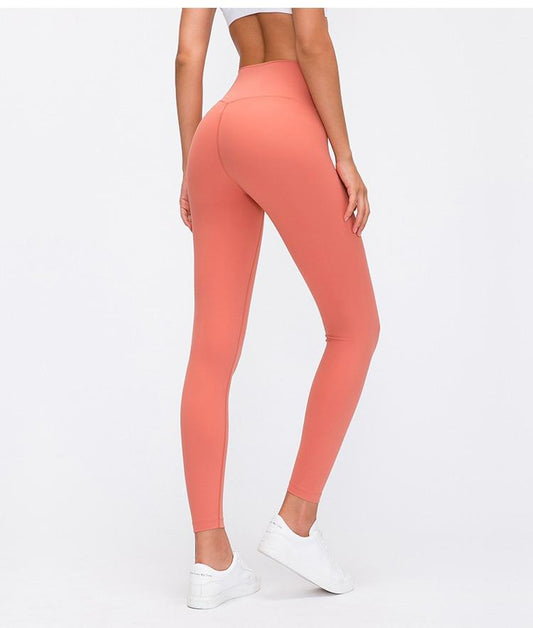 Astoria LUXE Max Support Legging - Bright Salmon