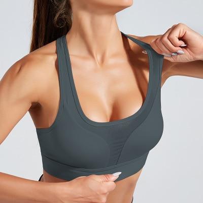 Astoria LUXE 'Never Give Up' Series Sports Crop - Grey