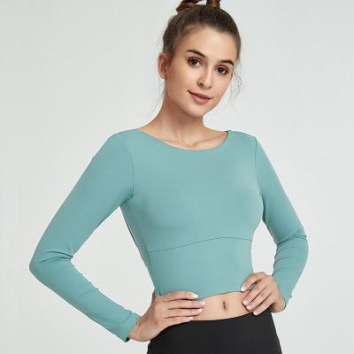 Astoria LUXE Open Back Sports Crop - Teal