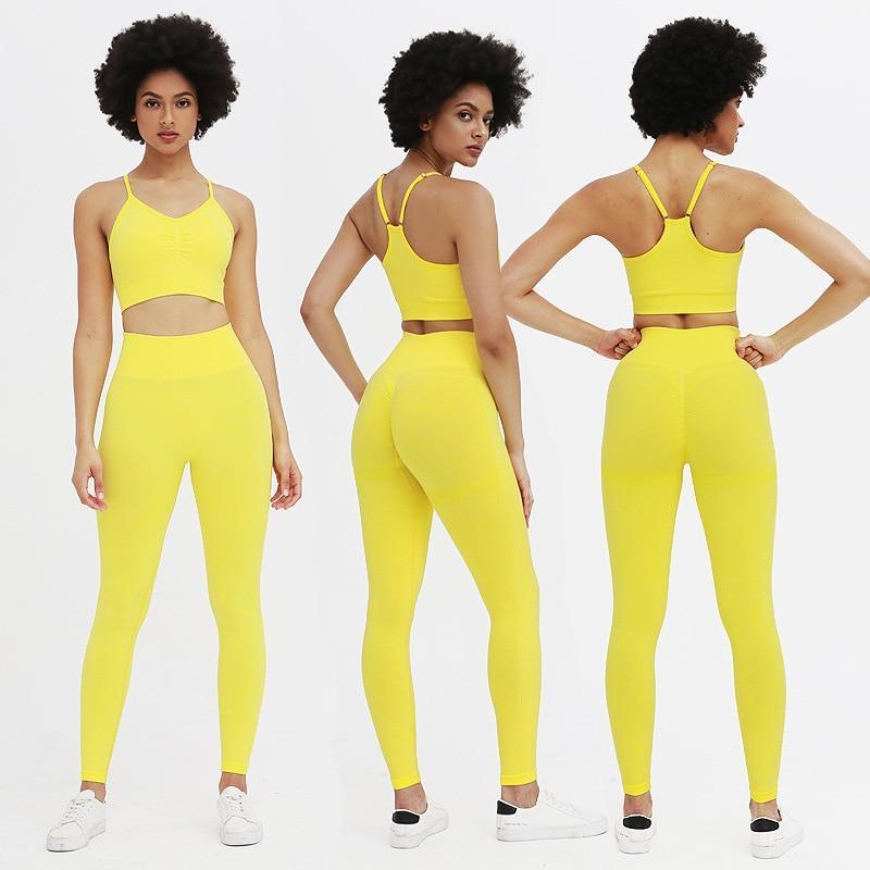 Astoria TEMPO Contour Full Length Legging - Lemon Yellow