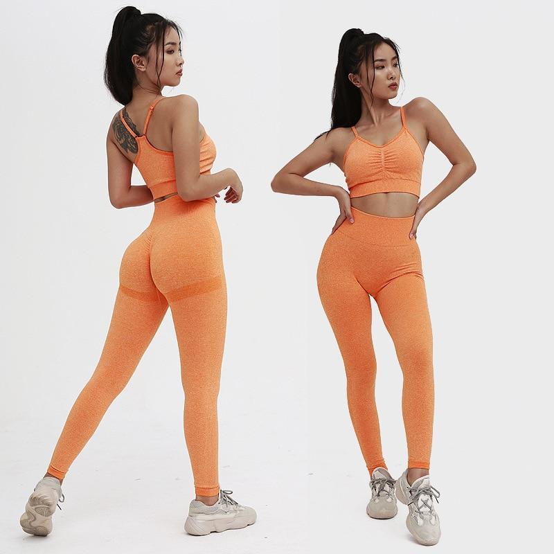 Astoria TEMPO Contour Full Length Legging - Tangerine