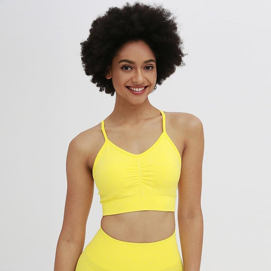 Astoria TEMPO Contour Sports Crop - Lemon Yellow