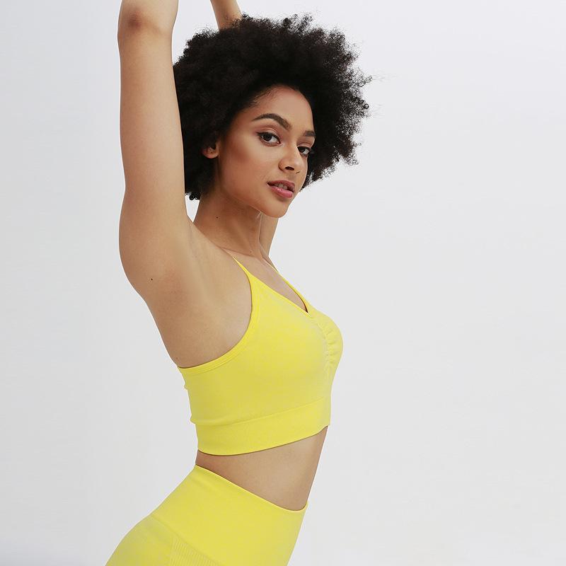 Astoria TEMPO Contour Sports Crop - Lemon Yellow