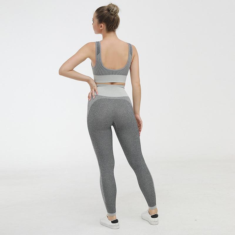Astoria ENERGY Sports Crop - Charcoal/Grey