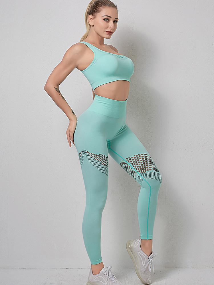 Astoria POWER Sports Crop - Aqua