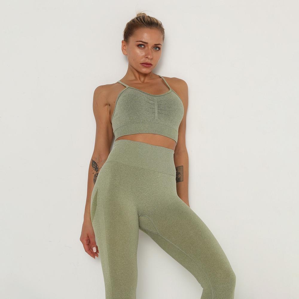 Astoria TEMPO Contour Sports Crop - Army Green