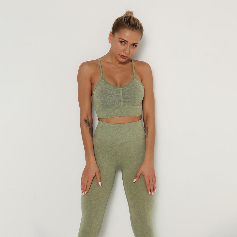 Astoria TEMPO Contour Sports Crop - Army Green
