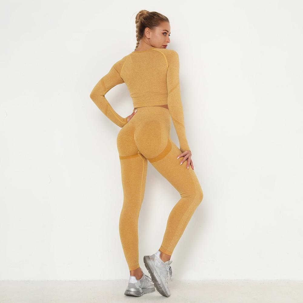 Astoria TEMPO Contour Sleeved Crop - Gold