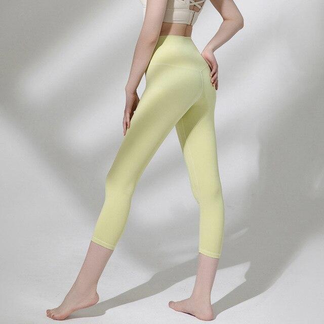Astoria LUXE Max Support 3/4 Legging - Light Yellow