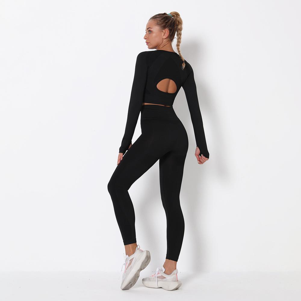 Astoria PURPOSE Sleeved Crop - Black