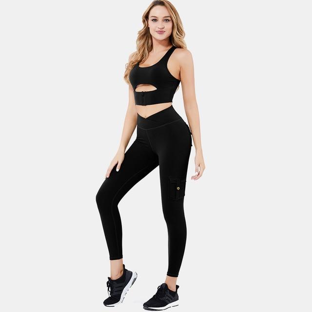 Astoria LUXE FLEX Sports Crop - Black