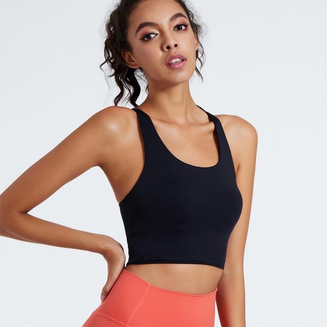 Astoria LUXE SURGE Sports Crop - Black