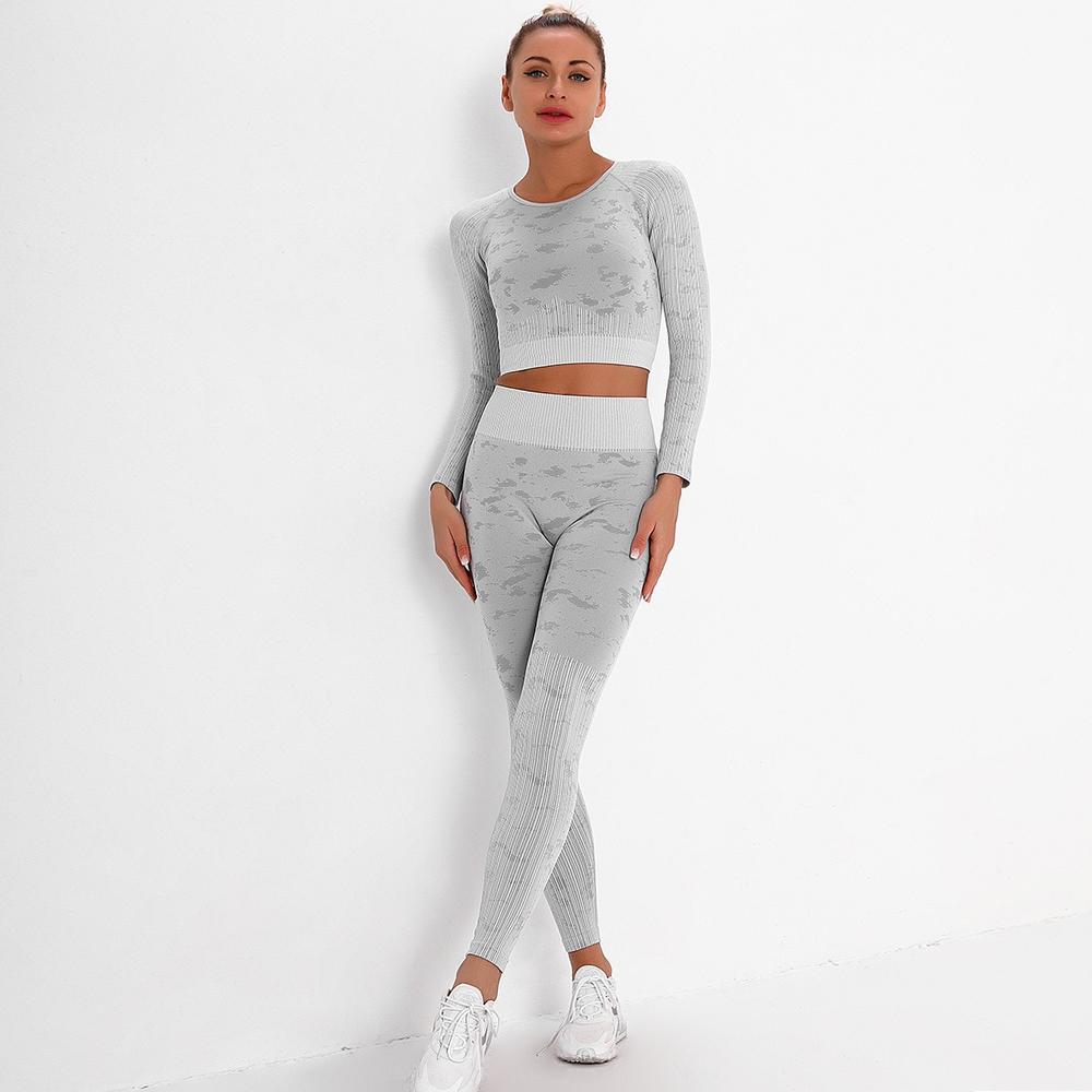 Astoria FLEX Sleeved Crop - Grey
