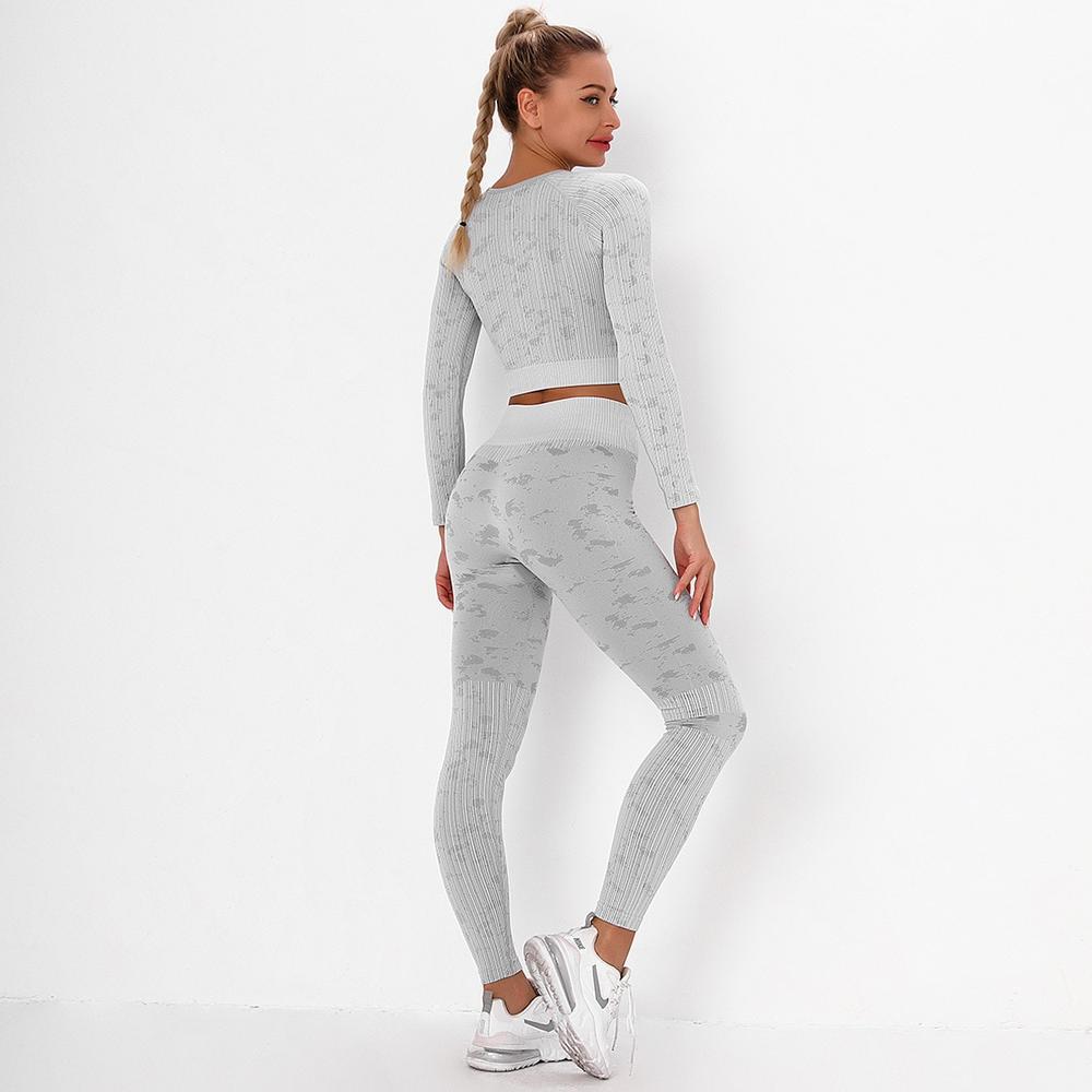 Astoria FLEX Sleeved Crop - Grey