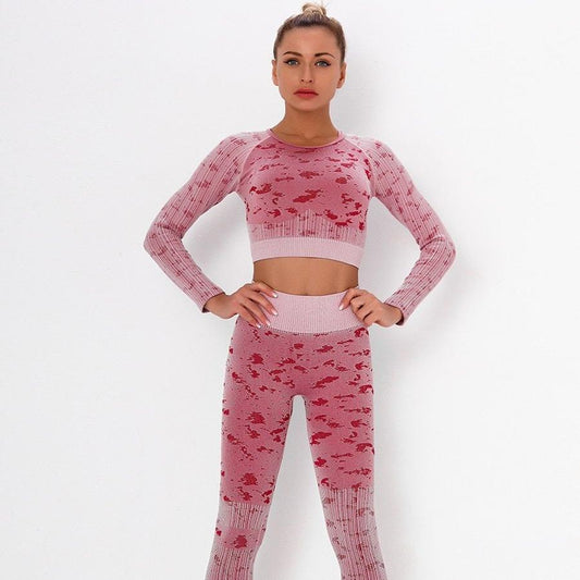 Astoria FLEX Sleeved Crop - Wine