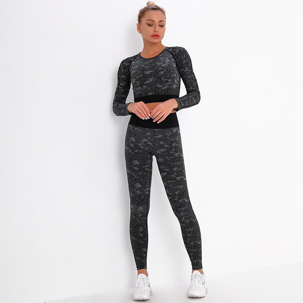 Astoria FLEX Full Length Legging - Black/Grey
