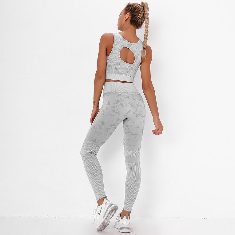 Astoria FLEX Sports Crop - Grey