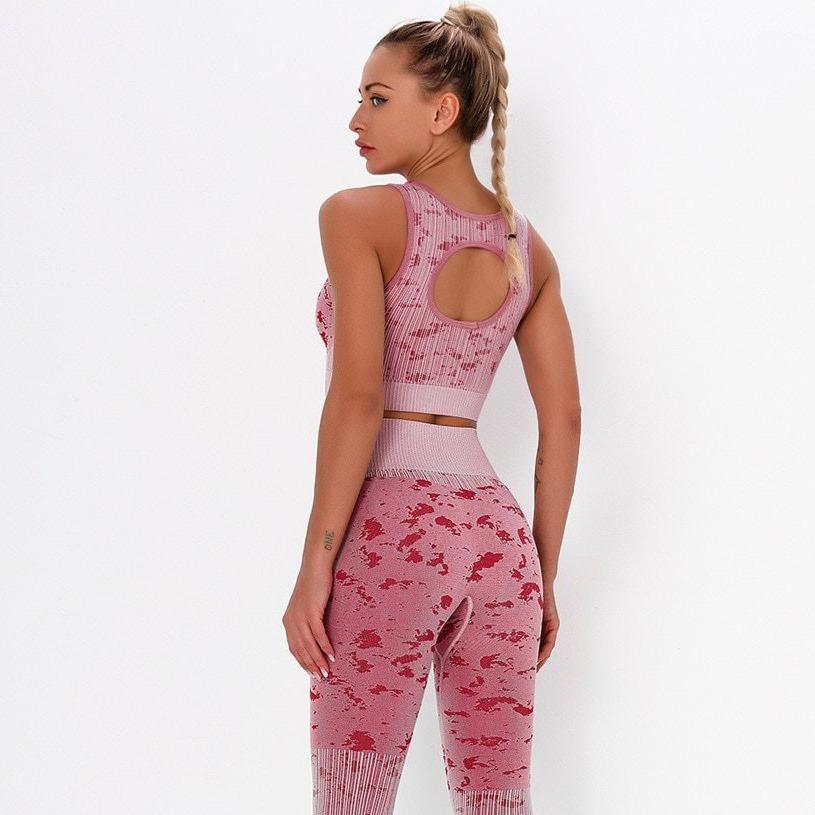 Astoria FLEX Sports Crop - Wine