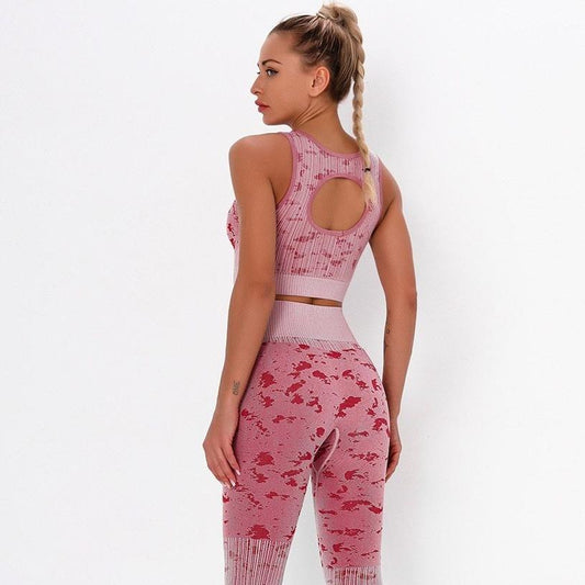 Astoria FLEX Sports Crop - Wine