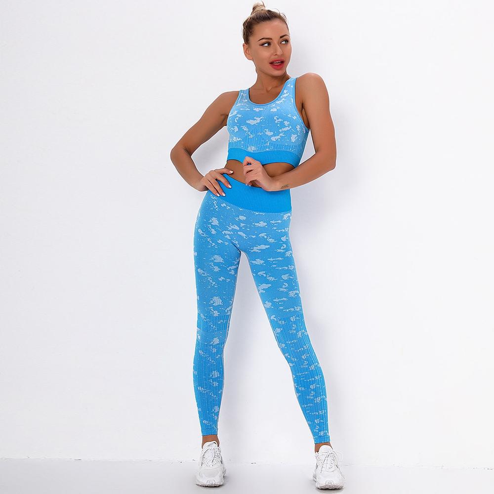 Astoria FLEX Sports Crop - Azure