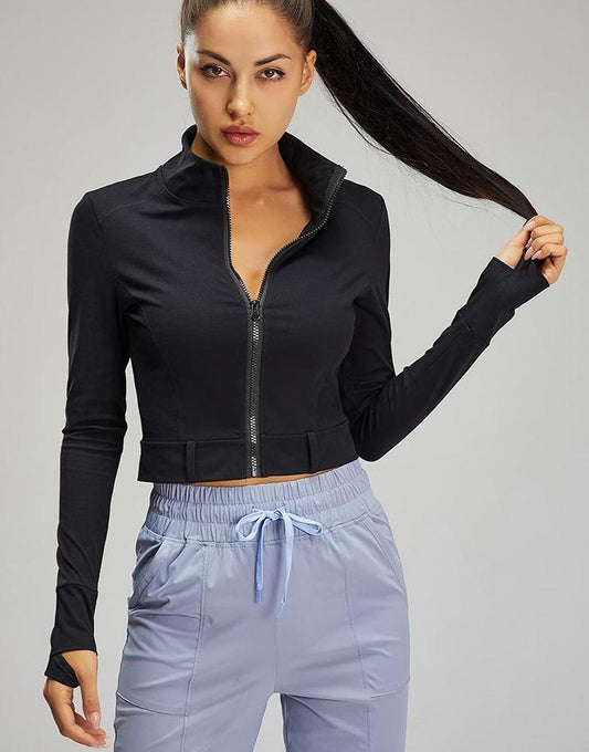 Astoria Essential Zip Jacket - Black