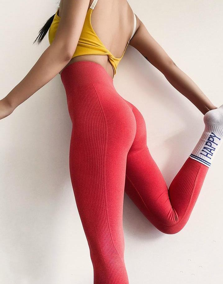 Astoria Seamless Full Length Legging - Red