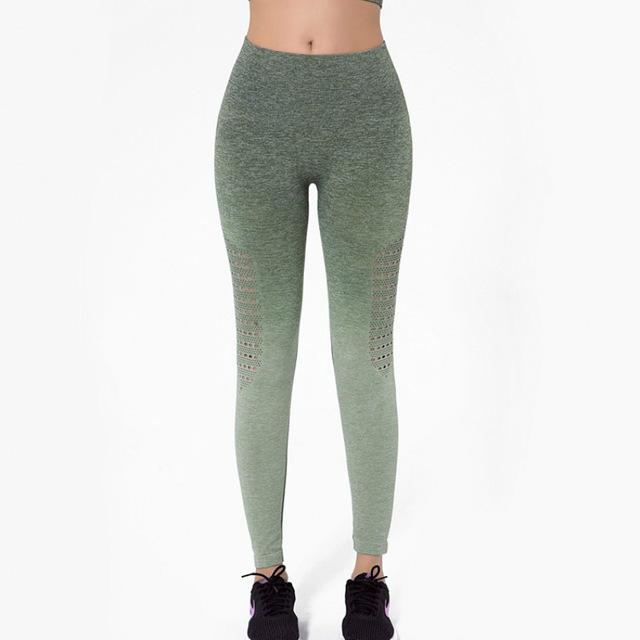 Astoria Seamless Ombre Legging - Army Green
