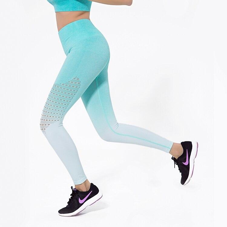 Astoria Seamless Ombre Legging - Aqua