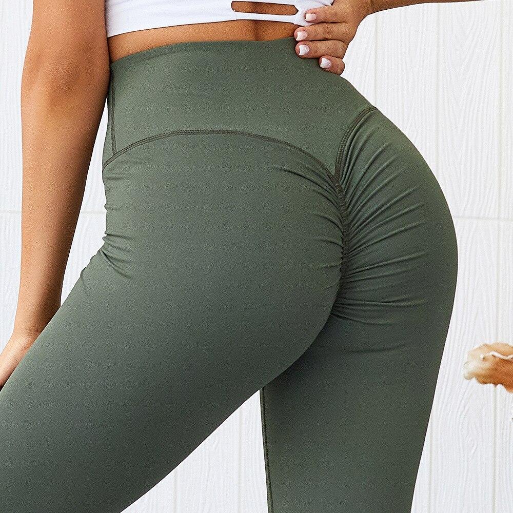 Astoria LUXE Scrunch Legging - Army Green