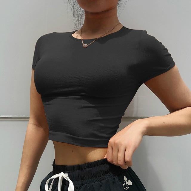 Astoria Seamless Super-Soft Cropped Tee