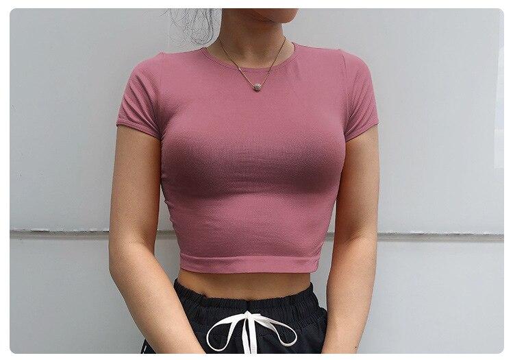 Astoria Seamless Super-Soft Cropped Tee