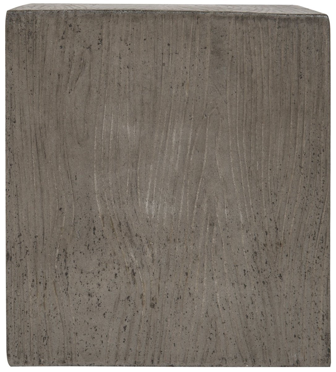 Cube Indoor / Outdoor Modern Concrete 16.5-inch H Accent Table