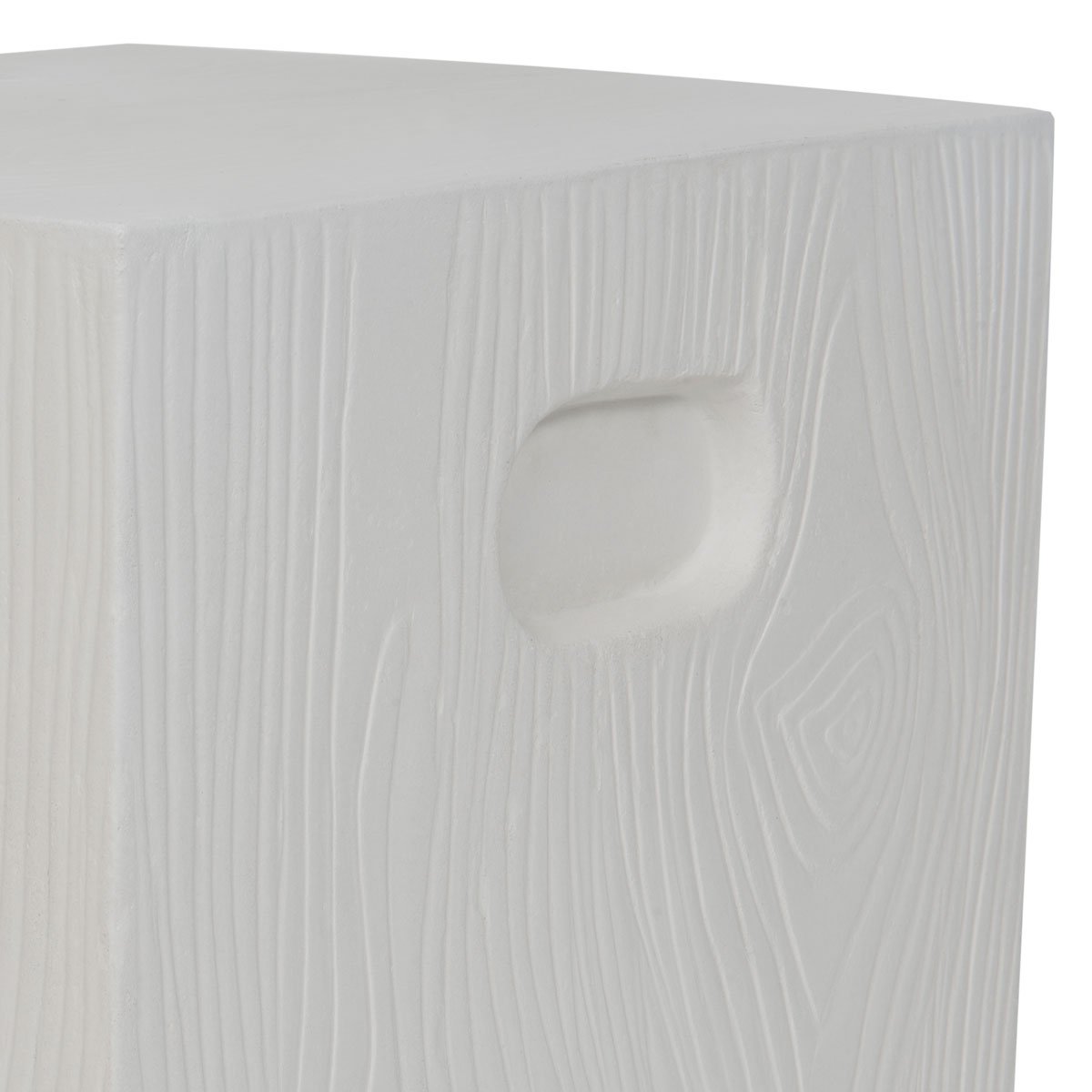 Cube Indoor / Outdoor Modern Concrete 16.5-inch H Accent Table