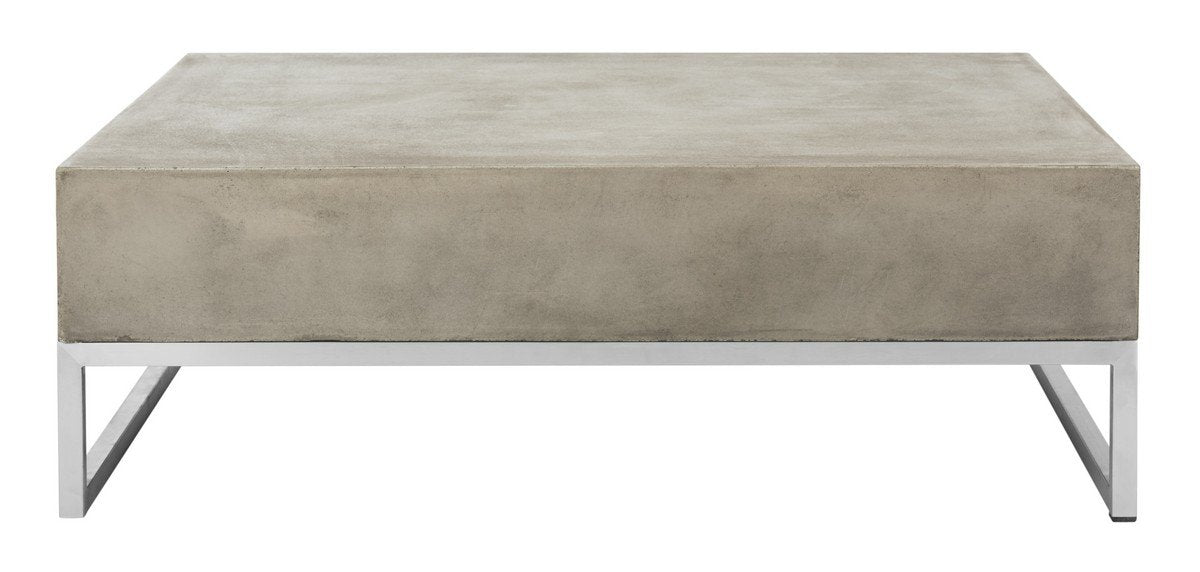 Eartha Indoor / Outdoor Mod Concrete 11.42 In. H Coffee Table