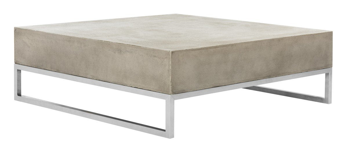 Eartha Indoor / Outdoor Mod Concrete 11.42 In. H Coffee Table