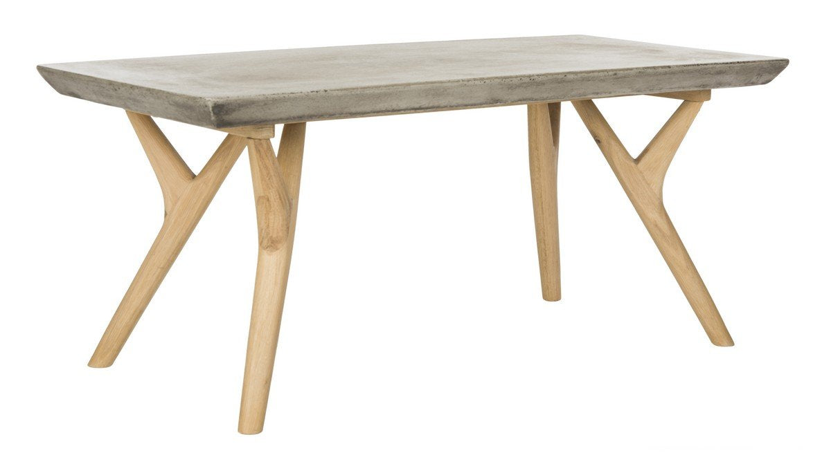 Pacey Indoor/outdoor Modern Concrete 16.54-inch H Coffee Table