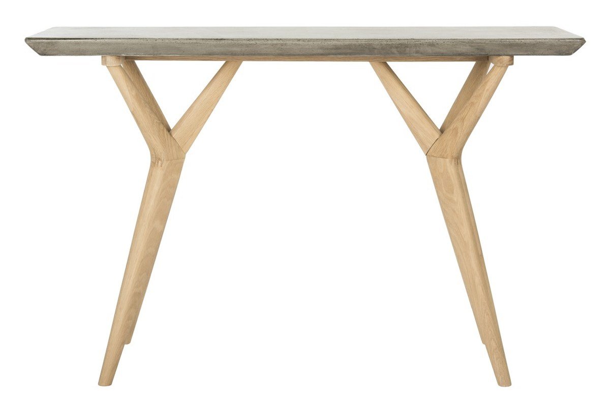 Ragna Indoor - Outdoor Modern Concrete 29.92 Inch H Console