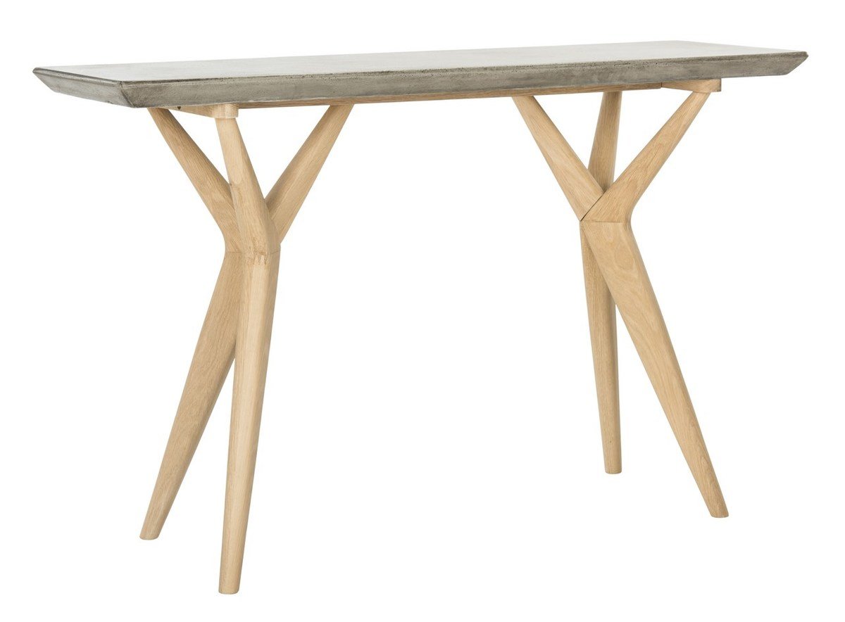 Ragna Indoor - Outdoor Modern Concrete 29.92 Inch H Console